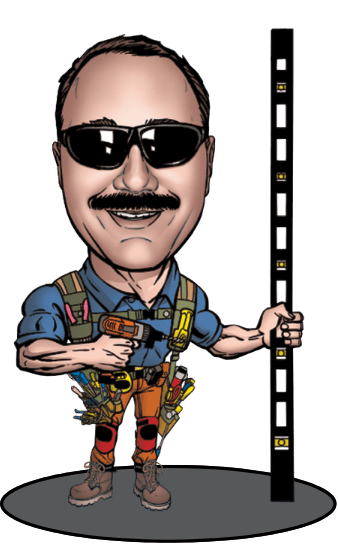 My Handyman Columbus Caricature -1